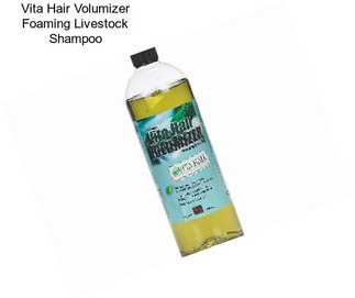 Vita Hair Volumizer Foaming Livestock Shampoo