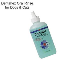 Dentahex Oral Rinse for Dogs & Cats