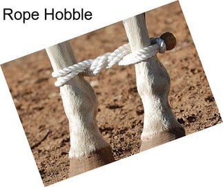 Rope Hobble