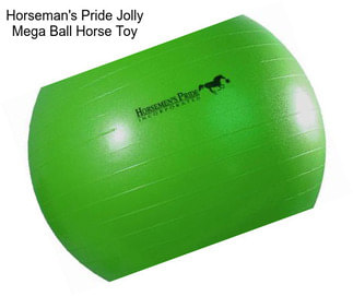 Horseman\'s Pride Jolly Mega Ball Horse Toy