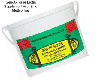 Gen-A-Horse Biotin Supplement with Zinc Methionine