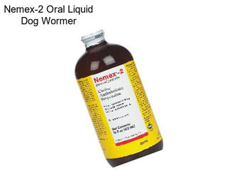 Nemex-2 Oral Liquid Dog Wormer
