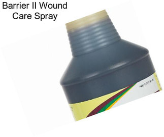 Barrier II Wound Care Spray