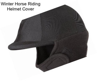 Winter Horse Riding Helmet Cover