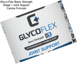 Glyco-Flex Basic Strength Stage 1 Joint Support Canine Formula