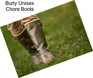 Burly Unisex Chore Boots