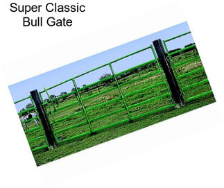 Super Classic Bull Gate