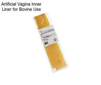 Artificial Vagina Inner Liner for Bovine Use