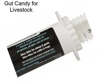 Gut Candy for Livestock