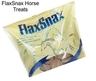 FlaxSnax Horse Treats