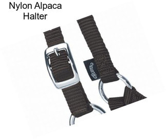 Nylon Alpaca Halter