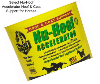 Select Nu-Hoof Accelerator Hoof & Coat Support for Horses