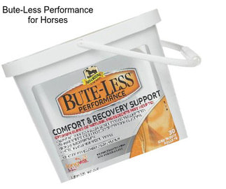 Bute-Less Performance for Horses