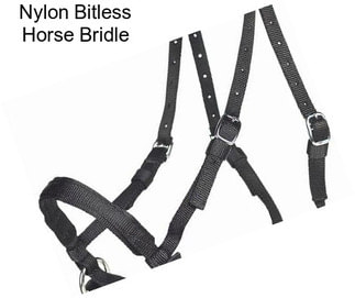 Nylon Bitless Horse Bridle