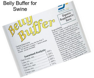 Belly Buffer for Swine