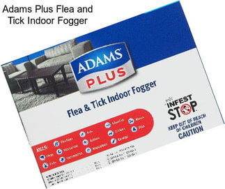 Adams Plus Flea and Tick Indoor Fogger