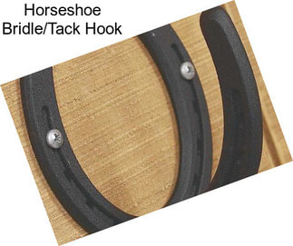 Horseshoe Bridle/Tack Hook