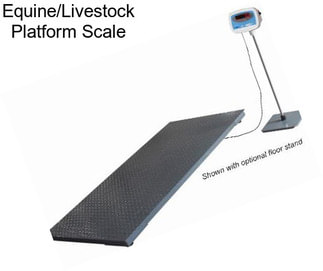 Equine/Livestock Platform Scale