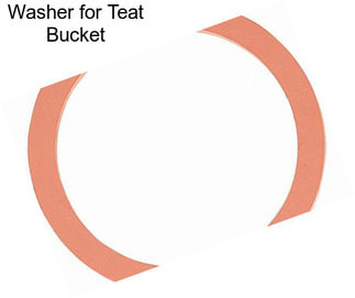 Washer for Teat Bucket