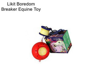 Likit Boredom Breaker Equine Toy