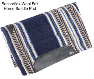 Sensorflex Wool Felt Horse Saddle Pad