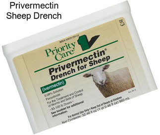 Privermectin Sheep Drench