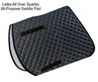 Lettia All Over Sparkly All-Purpose Saddle Pad