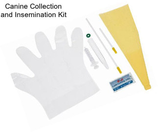 Canine Collection and Insemination Kit