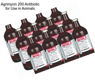 Agrimycin 200 Antibiotic for Use in Animals