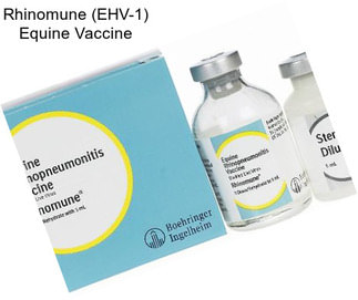 Rhinomune (EHV-1) Equine Vaccine