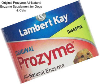 Original Prozyme All-Natural Enzyme Supplement for Dogs & Cats