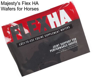 Majesty\'s Flex HA Wafers for Horses
