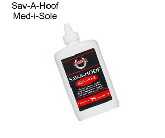 Sav-A-Hoof Med-i-Sole