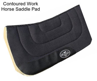 Contoured Work Horse Saddle Pad