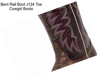 Bent Rail Boot J124 Toe Cowgirl Boots