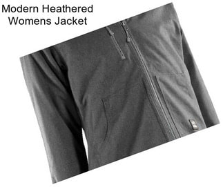 Modern Heathered Womens Jacket