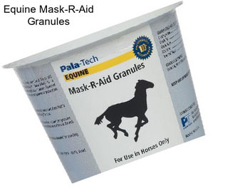 Equine Mask-R-Aid Granules