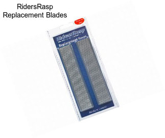 RidersRasp Replacement Blades