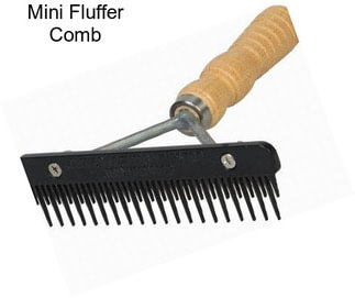 Mini Fluffer Comb