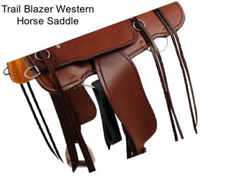 Trail Blazer Western Horse Saddle