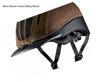 Sierra Western Horse Riding Helmet