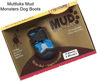 Muttluks Mud Monsters Dog Boots