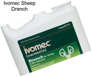 Ivomec Sheep Drench