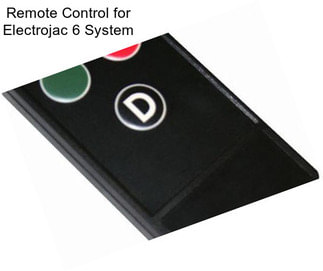Remote Control for Electrojac 6 System