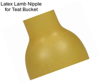 Latex Lamb Nipple for Teat Bucket