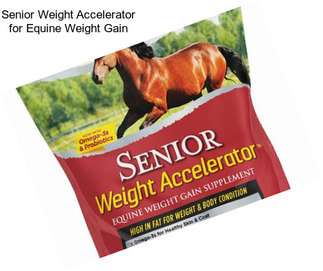 Senior Weight Accelerator for Equine Weight Gain