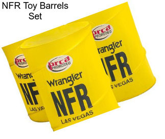 NFR Toy Barrels Set