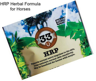 HRP Herbal Formula for Horses