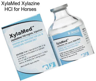 XylaMed Xylazine HCl for Horses