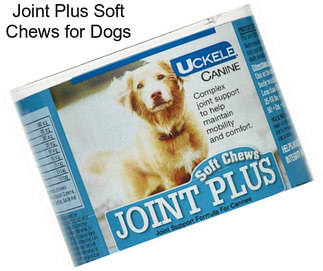 Joint Plus Soft Chews for Dogs